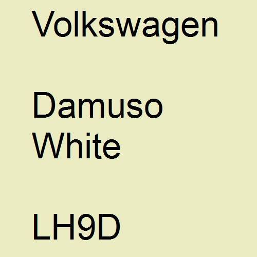 Volkswagen, Damuso White, LH9D.